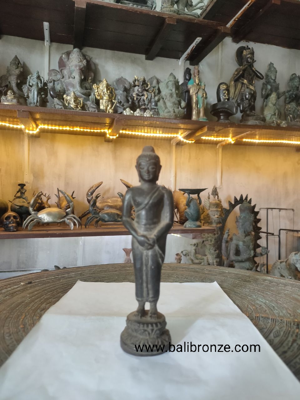 1131 Standing Budha 17 cm KDH