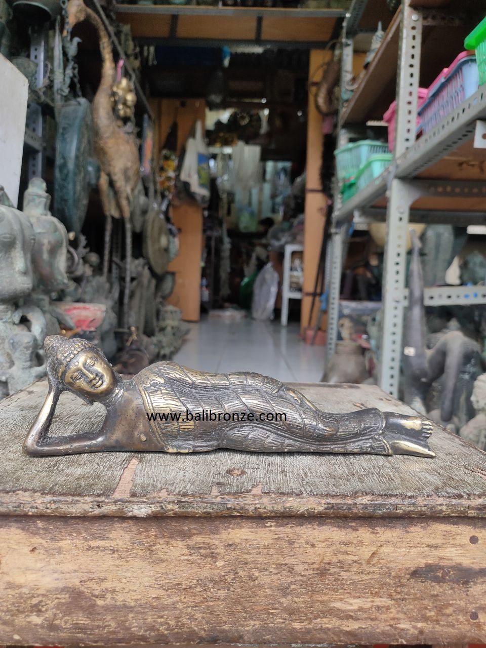 1118 Sleeping Budha 22 cm DNM