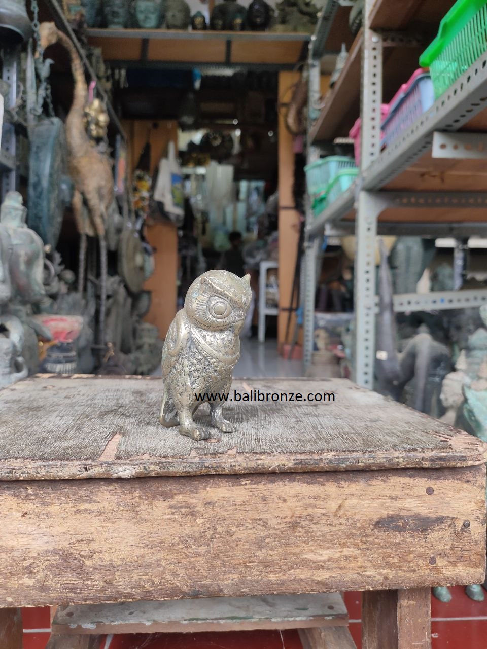 1208 Owl Bird 9 cm LSMS