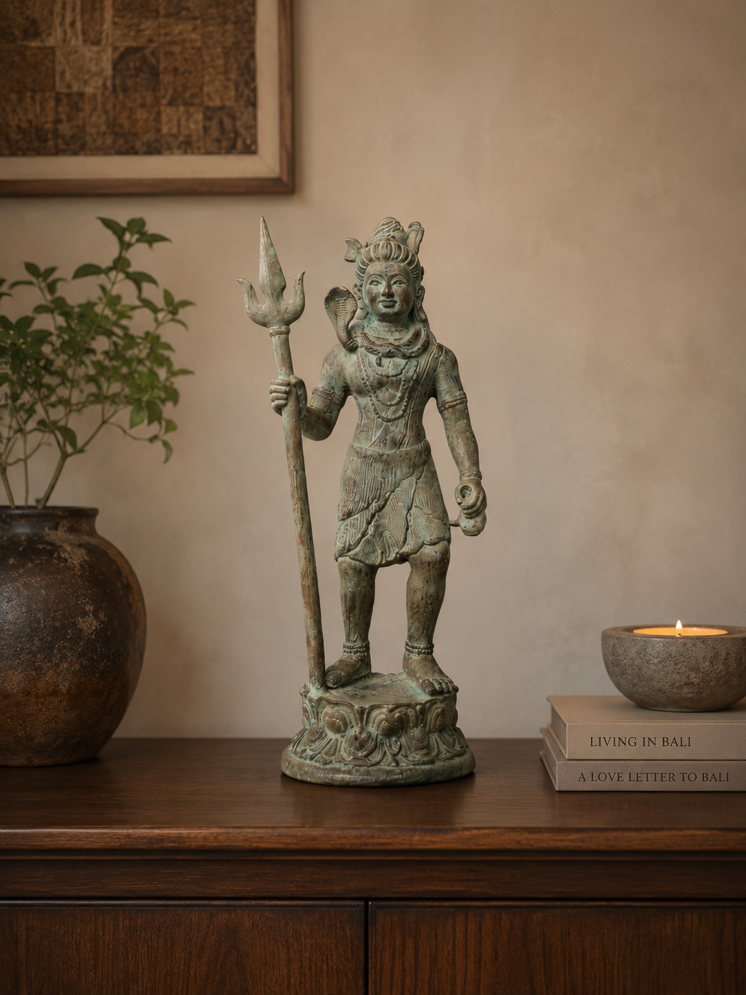 1249 standing India Siwa  / Siwa India berdiri 36 cm