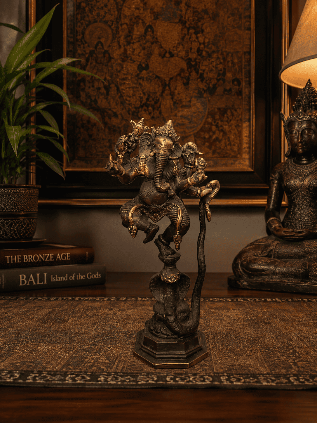 1246 Snake Ganesha 26 cm