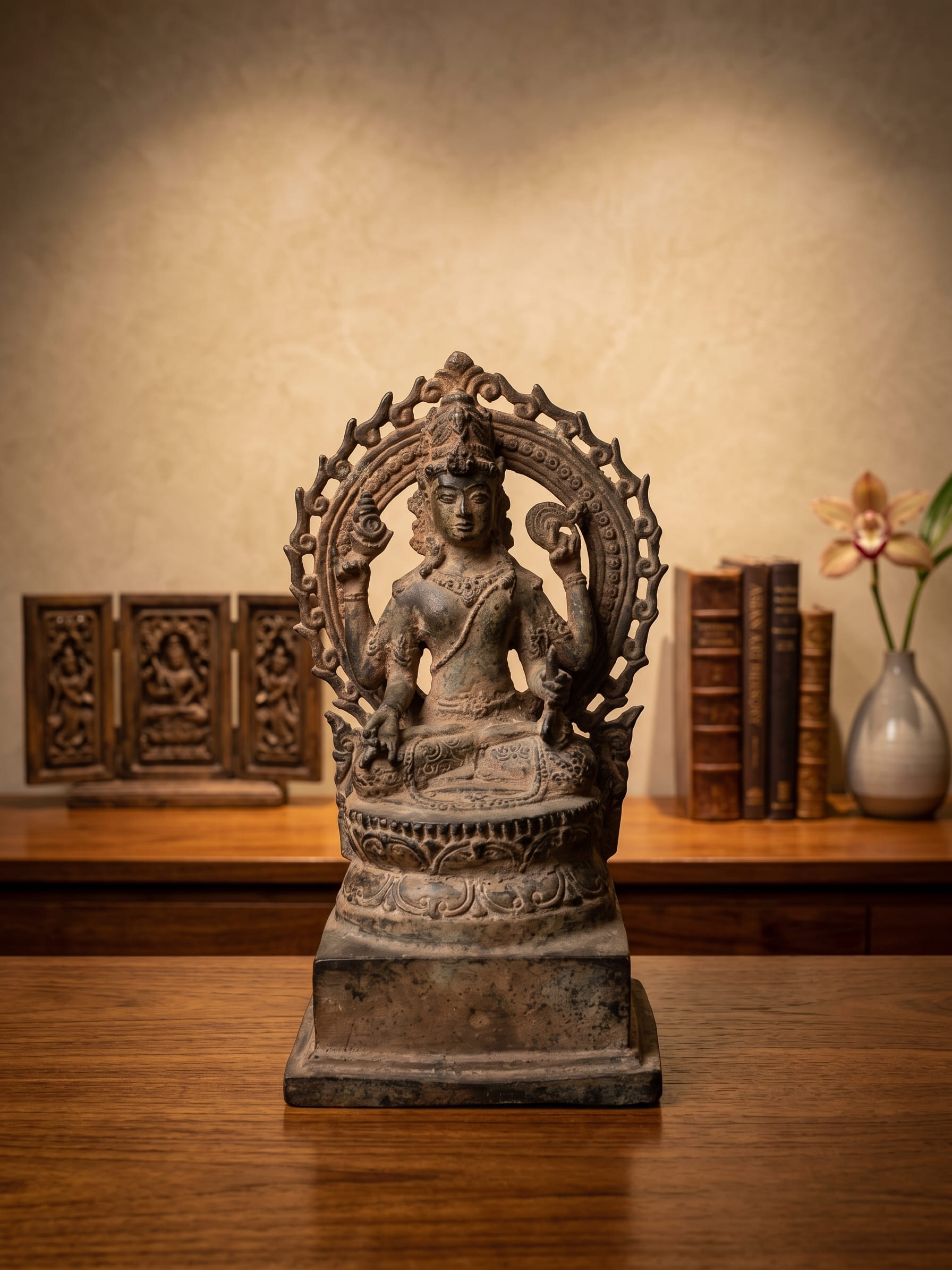 1063 Sitting Shiva 24 cm NYH