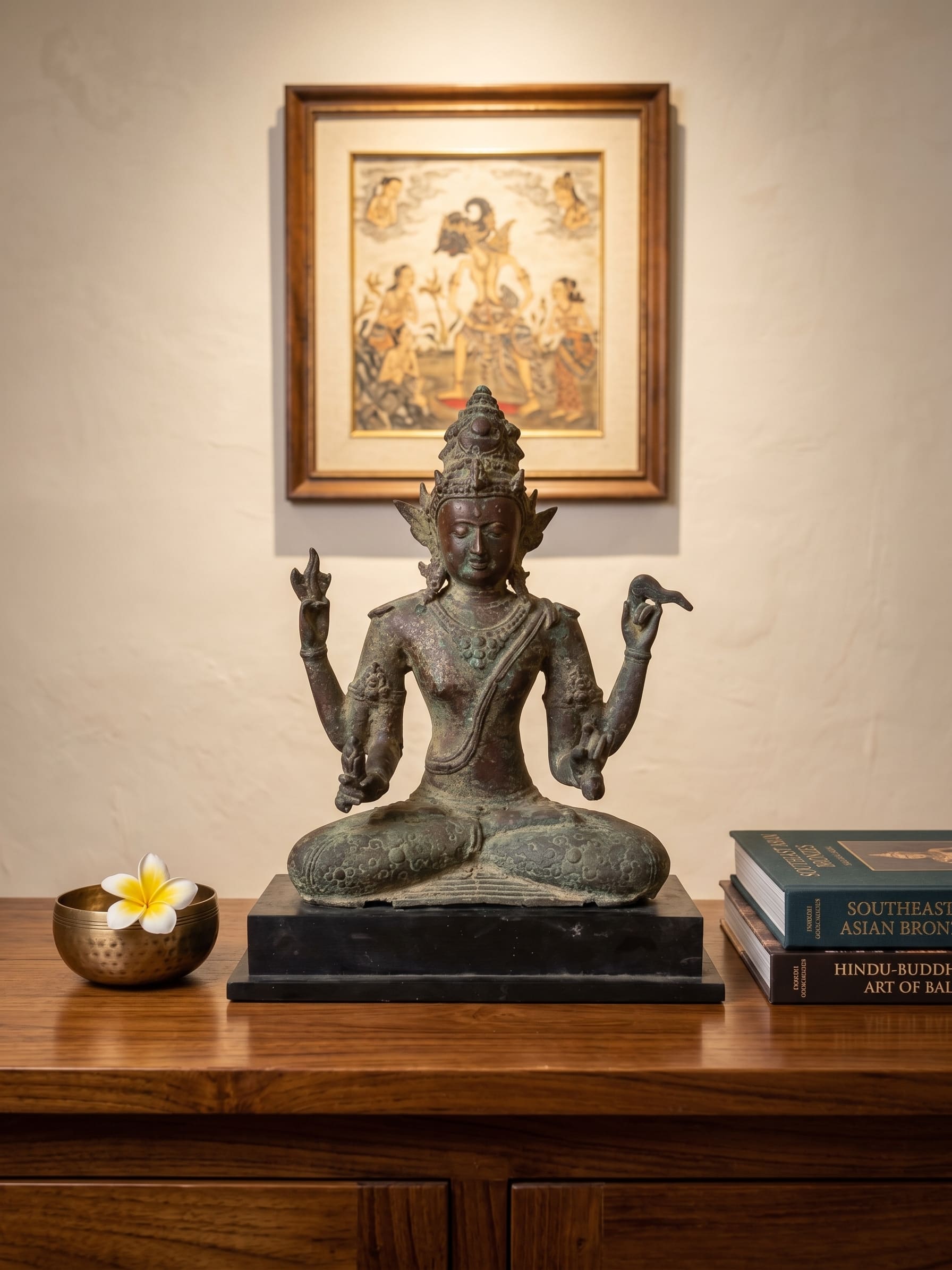 1058 Sitting Shiva 33 cm KDH